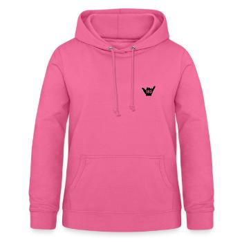 Championnat du monde de fléchettes style 180 Shaka pour les amateurs de fléchettes - Sweat à capuche Femme - rose - Devant - AI Model Female 172 light (172cm)