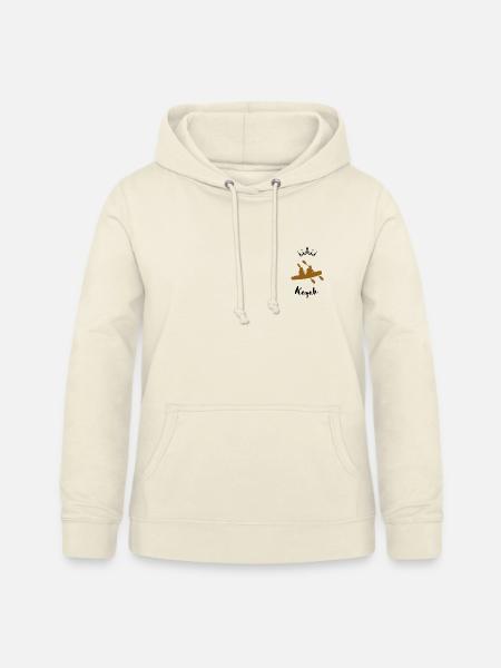 Duo im Kajak - Frauen Hoodie - Vanille-Milchshake