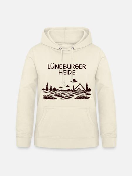 Lüneburger Heide - Frauen Hoodie - Vanille-Milchshake