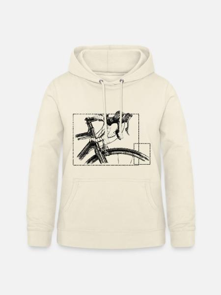 Rennrad - Frauen Hoodie - Vanille-Milchshake
