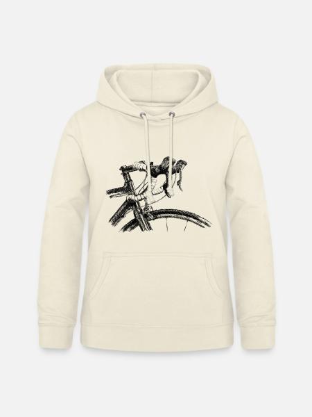 Rennrad - Frauen Hoodie - Vanille-Milchshake