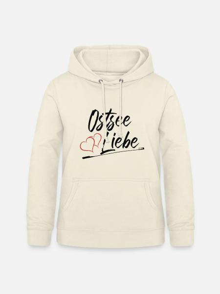 Ostsee Liebe - Frauen Hoodie - Vanille-Milchshake