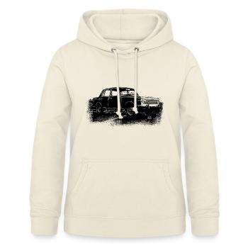 Wartburg P 353 - Frauen Hoodie - Vanille-Milchshake - Vorne - AI Model Female 172 light (172cm)