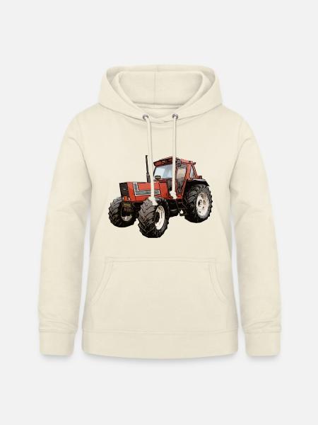 Ackerlegende in Rot - Frauen Hoodie - Vanille-Milchshake