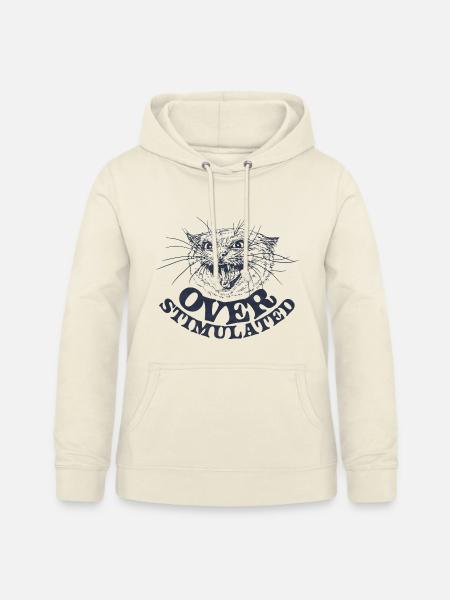 ÜBERSTIMULIERT - Frauen Hoodie - Vanille-Milchshake