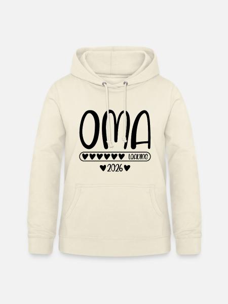 Oma 2026 loading - Frauen Hoodie - Vanille-Milchshake