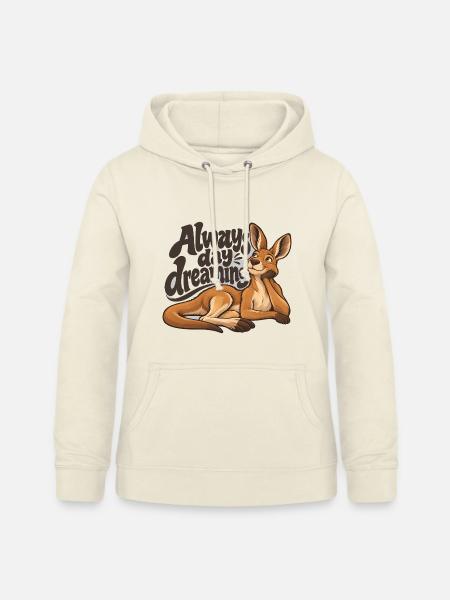 Känguru - Frauen Hoodie - Vanille-Milchshake