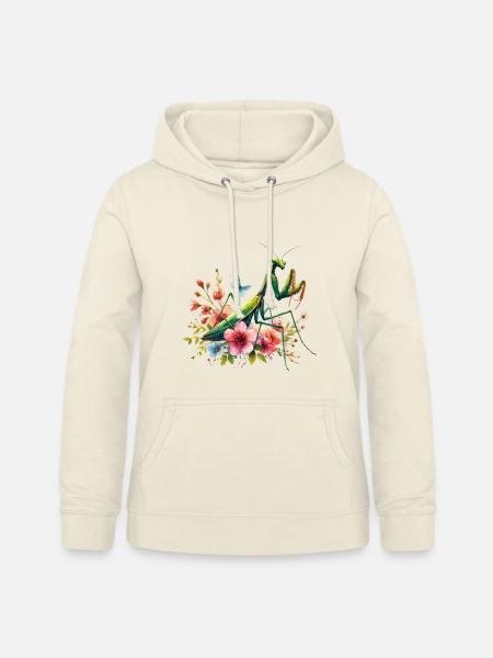 Gottesanbeterin - Frauen Hoodie - Vanille-Milchshake