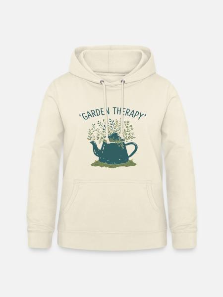 Garten Therapie Teekanne - Frauen Hoodie - Vanille-Milchshake