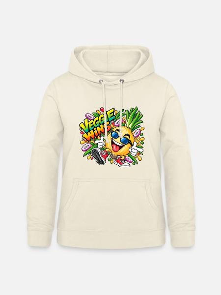 Veggie Wins Zwiebel - Frauen Hoodie - Vanille-Milchshake