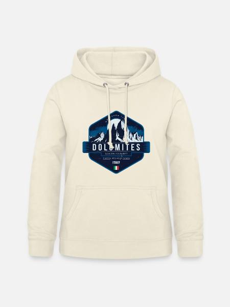 Dolomiten , Italien - Frauen Hoodie - Vanille-Milchshake