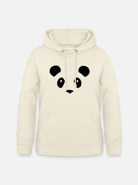 Panda - Frauen Hoodie - Vanille-Milchshake