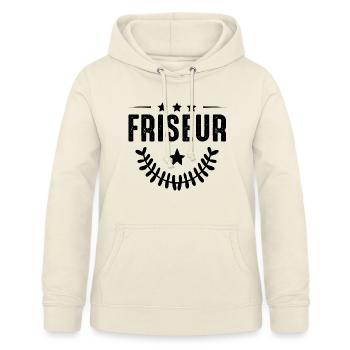 Friseur Beruf - Frauen Hoodie - Vanille-Milchshake - Vorne - AI Model Female 172 light (172cm)