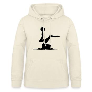 Gymnastik Turnen Akrobatik Geräteturnen Sport - Frauen Hoodie - Vanille-Milchshake - Vorne - AI Model Female 172 light (172cm)