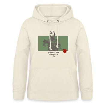 romantische Gamer - Frauen Hoodie - Vanille-Milchshake - Vorne - AI Model Female 172 light (172cm)