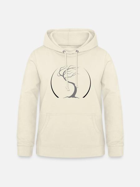 tao zen Baum - Frauen Hoodie - Vanille-Milchshake