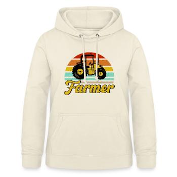 Landwirtschaft Traktor Viehzüchter Geschenk - Frauen Hoodie - Vanille-Milchshake - Vorne - AI Model Female 172 light (172cm)