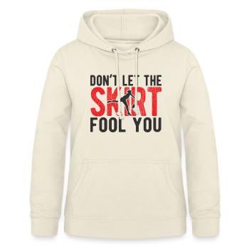 Tennisplatz Spruch Für Tennis - Frauen Hoodie - Vanille-Milchshake - Vorne - AI Model Female 172 light (172cm)