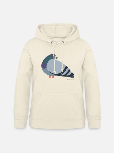 Taube Tauben - Frauen Hoodie - Vanille-Milchshake