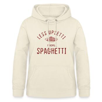 Pasta Pasta - Frauen Hoodie - Vanille-Milchshake - Vorne - AI Model Female 172 light (172cm)