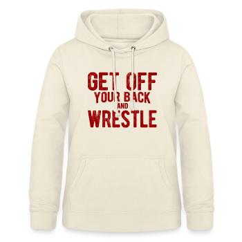 Grappling Martial Arts Wrestling - Frauen Hoodie - Vanille-Milchshake - Vorne - AI Model Female 172 light (172cm)