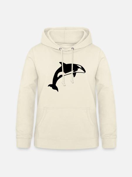 Wal - Frauen Hoodie - Vanille-Milchshake