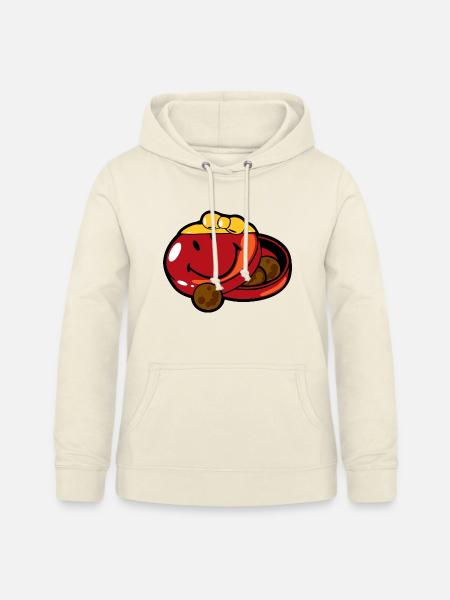 Smiley Chocolates Box - Frauen Hoodie - Vanille-Milchshake