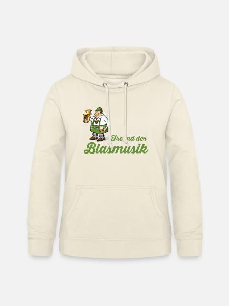 Freund der Blasmusik - Frauen Hoodie - Vanille-Milchshake