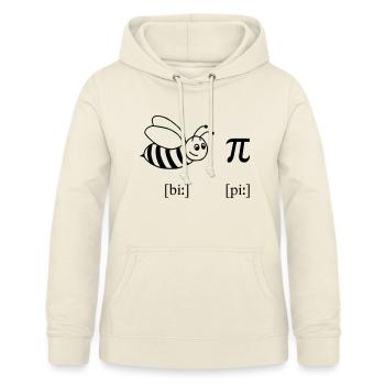 Bee Pi - Frauen Hoodie - Vanille-Milchshake - Vorne - AI Model Female 172 light (172cm)
