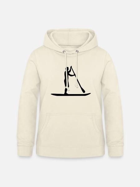 Stand up paddling - Frauen Hoodie - Vanille-Milchshake