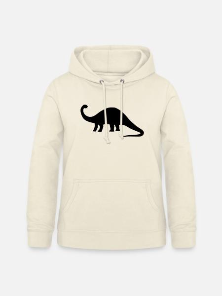 Brontosaurus - Frauen Hoodie - Vanille-Milchshake