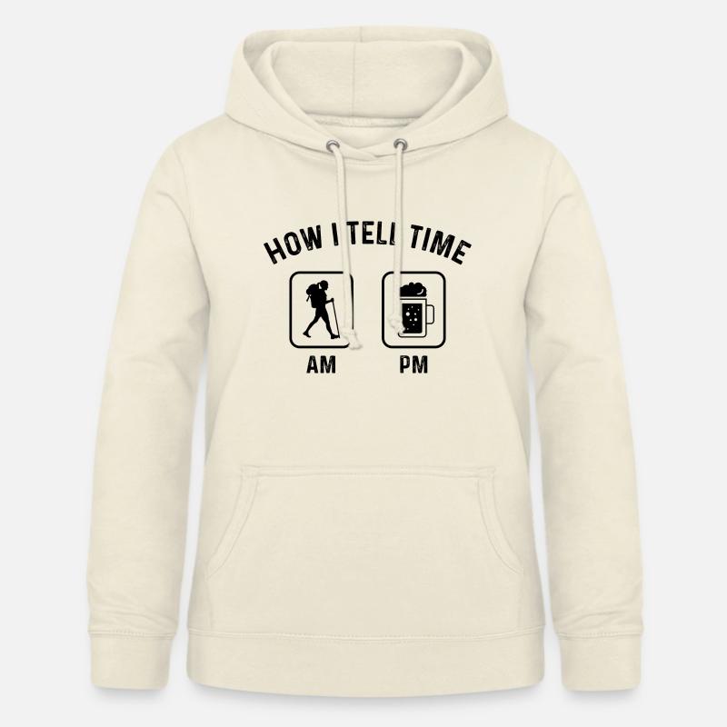 Comment dire l’heure sur PM 1 - (2) - Sweat à capuche Femme - vanille