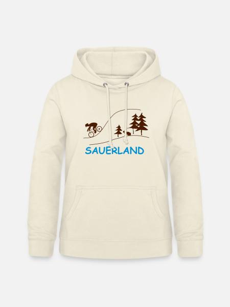 sauerland - Frauen Hoodie - Vanille-Milchshake