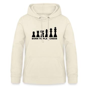 Evolution Chess - Sweat à capuche Femme - vanille - Devant - AI Model Female 172 light (172cm)
