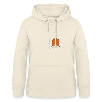 Quartier belge de Cologne - Sweat à capuche Femme - vanille - Devant - AI Model Female 172 light (172cm)
