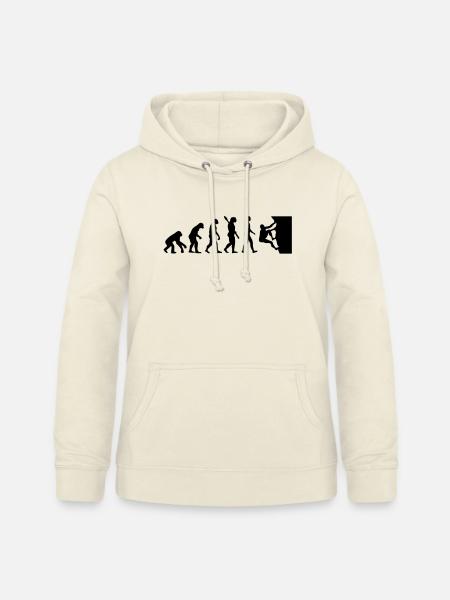 Klettern - Frauen Hoodie - Vanille-Milchshake