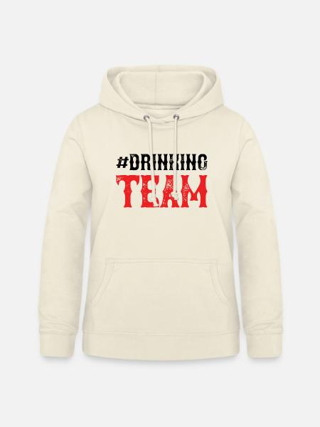 Drinking Team - Frauen Hoodie - Vanille-Milchshake