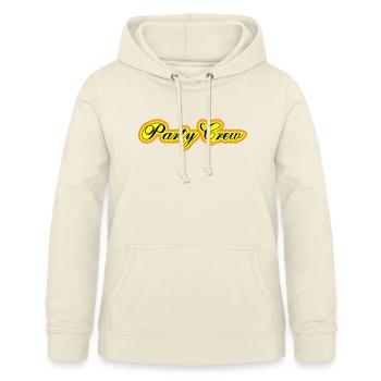 Équipe de fête - Sweat à capuche Femme - vanille - Devant - AI Model Female 172 light (172cm)