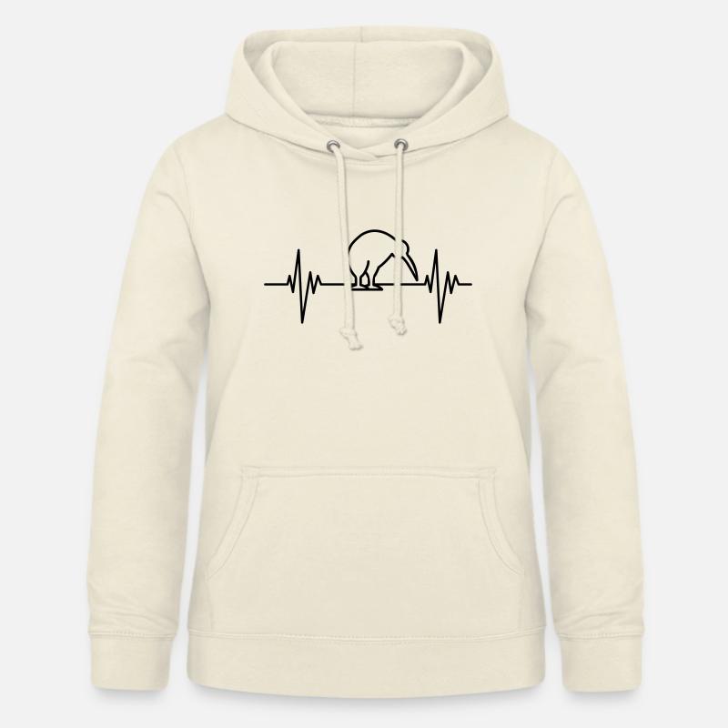 Kiwi Pulse - Women's Hoodie - vanilla