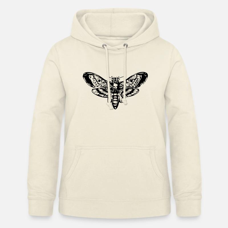 Moth - Women's Hoodie - vanilla