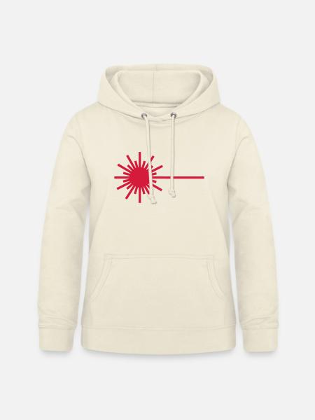 Laser-svg - Frauen Hoodie - Vanille-Milchshake