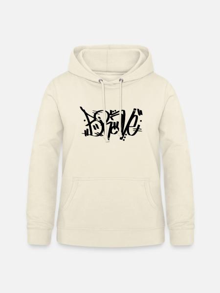 Mutig - Graffiti - Frauen Hoodie - Vanille-Milchshake