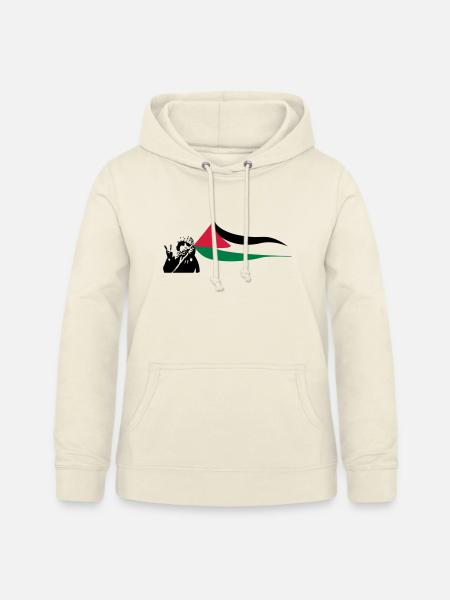 Free Palestine - Frauen Hoodie - Vanille-Milchshake