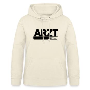 Arzt // Ärztin // Mediziner // Dr Doktorin Doktor - Frauen Hoodie - Vanille-Milchshake - Vorne - AI Model Female 172 light (172cm)