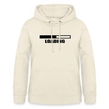 Loading - Frauen Hoodie - Vanille-Milchshake - Vorne - AI Model Female 172 light (172cm)