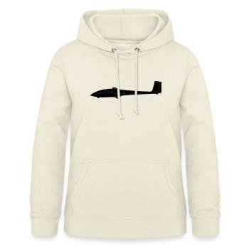 ASK 21 sailplane - Women's Hoodie - vanilla - Front - AI Model Female 172 light (172cm)