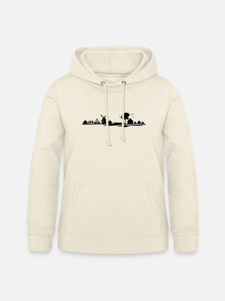 Landschaft - Spreewald - Frauen Hoodie - Vanille-Milchshake