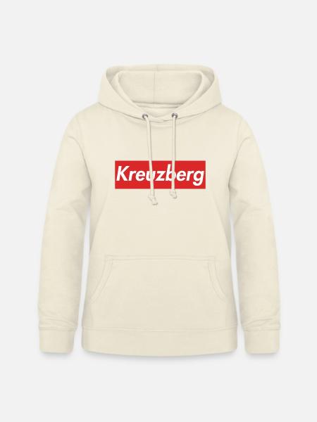 Kreuzberg - Frauen Hoodie - Vanille-Milchshake