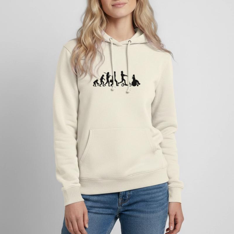 rollstuhl unfall schnell evolution e scoot Frauen Hoodie