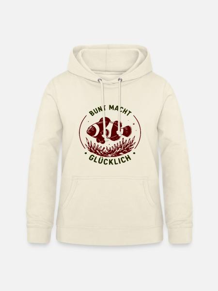 Bunte Boxhandschuhe Glücklich - Frauen Hoodie - Vanille-Milchshake